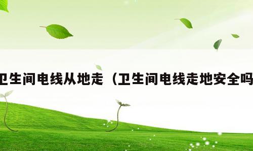 卫生间电线从地走（卫生间电线走地安全吗）