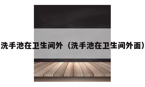 洗手池在卫生间外（洗手池在卫生间外面）