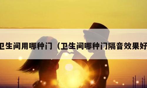 卫生间用哪种门（卫生间哪种门隔音效果好）